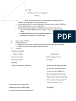 Detailed Lesson Planweather