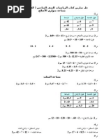 حل تمارين كتاب الرياضيات للصف السادس