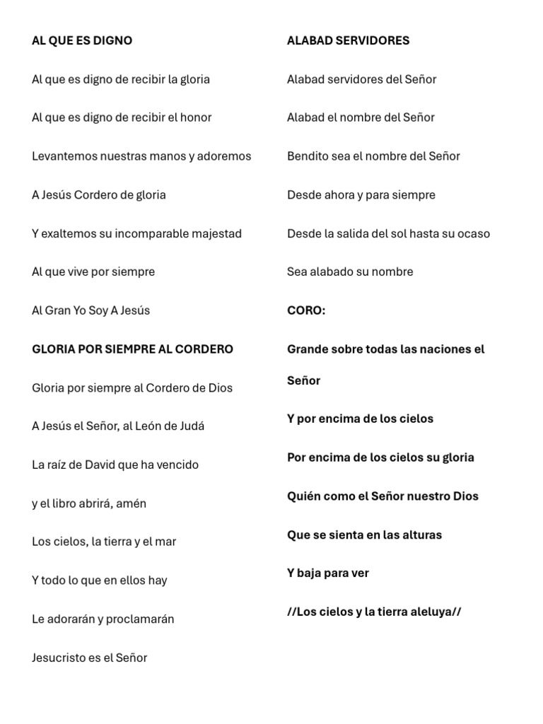 Acordes Alabanzas Barias Pdf