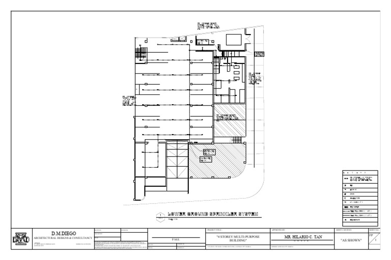4-Storey Multi-Purpose Building Plans | PDF