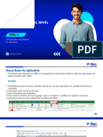 TEMA 4 - Introducción A Visual Basic For Aplication.