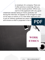Lesson 2 Work Ethics