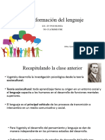 Conformación Del Lenguaje: Lic. en Psicología 5to Cuatrimestre