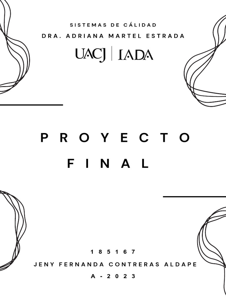 Proyecto Final | PDF