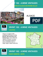 Lesson 4 Alsace - Rhone
