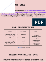 Simple Present Tense