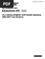 E60 PLC Development Software Manual (MELSEC) BNP-B2347A (ENG)