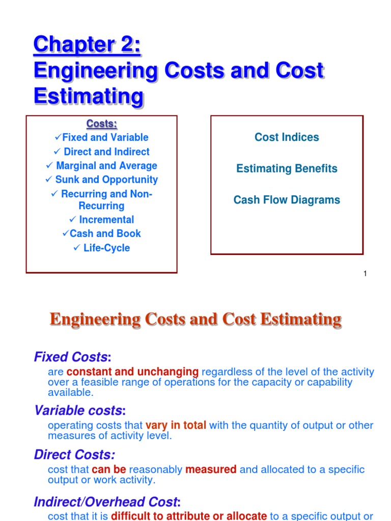 Engineering Cost Estimation Basics | PDF | Consumer Price Index | Index ...