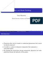 Matter and Model Building