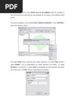 Calculo de área - ArcGIS