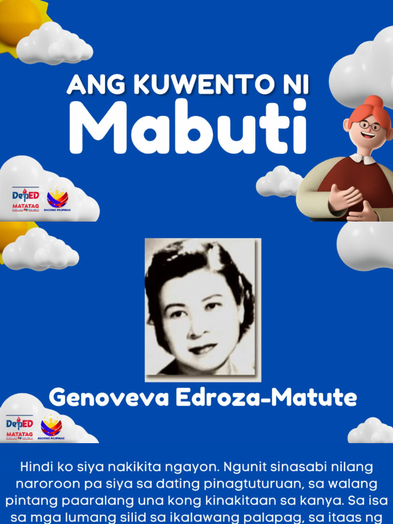 Ang Kuwento Ni Mabuti | PDF