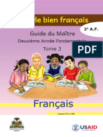 Teacher's Guide French Trimester 3 Second Grade