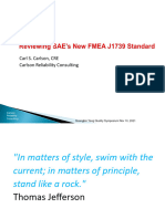 Fmeapresentation Reviewing Saes New Fmea j1739 Standard