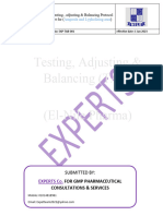 Testing, Adjusting & Balancing (TAB) (El-Nile Pharma) : Experts Co