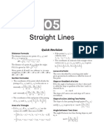 Ch5-Straight Lines-Class 11-Revision Notes With Questions