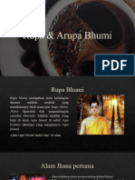Agama Rupa & Arupa Bhumi