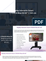 GBC Prezentare Display Interactiv Smart CTOUCH Riva D2 65