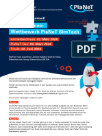 PlaNeT SimTech 2024 Onepager