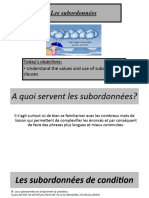 4.les Subordonnées