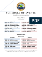 2024 Dar Es Salaam Round Schedule