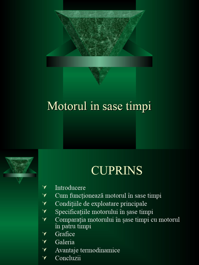 Motorul in Sase Timpi | PDF