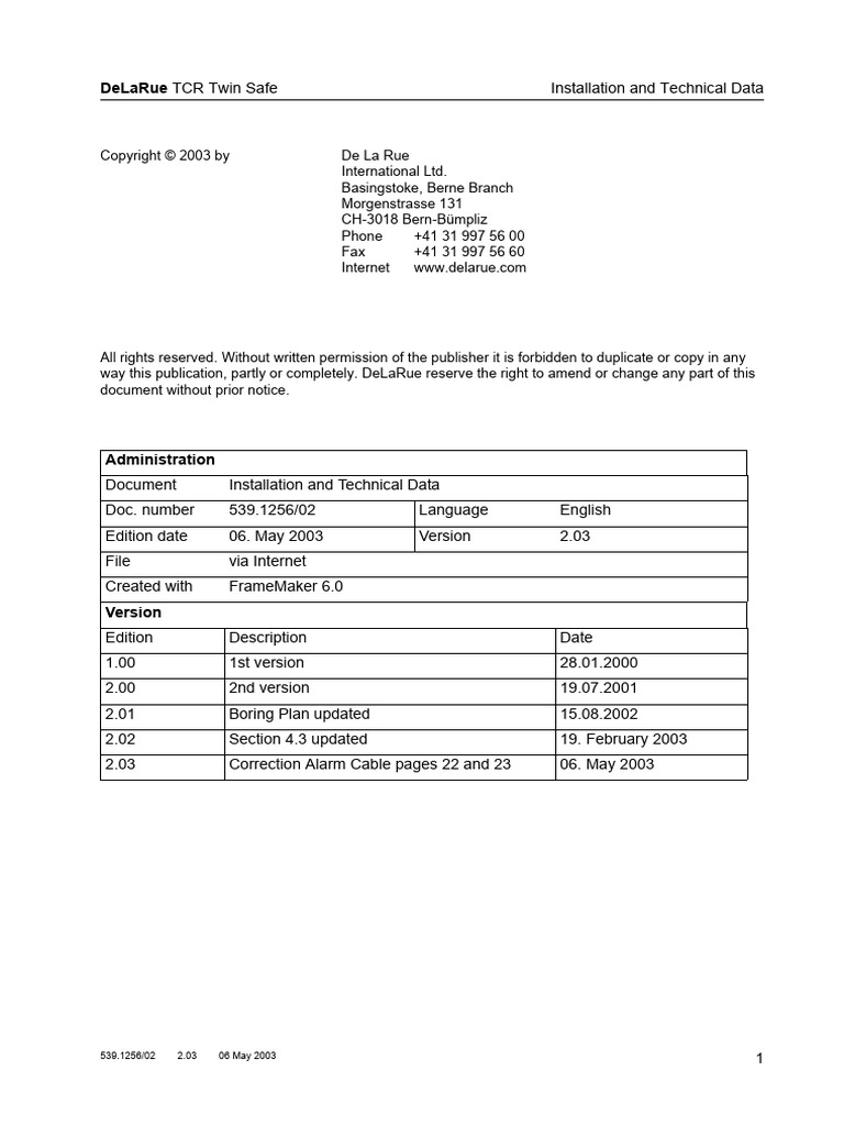 Section 24 V2.03 - Instal.a.technical - Data | PDF | Computer Science ...