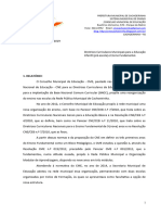 Parecer Cme #001-2019 - Diretrizes Municipais para A Educação Infantil e o Ensino Fundamental