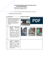 Reporte de Condiciones Detectadas Durante El Translado de Pañales Hacia La Nueva Zona de Enfardado