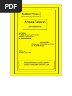 Applied Calculus Farkaleet Series