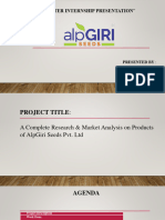 (Rahul M E) Alpgiri Seeds Project Report