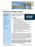 Bicyclists and Other Cyclists Traffic Safety Facts 2021 Data