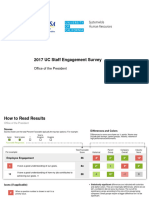 2017 Staff Engagement Survey Ucop Report