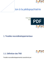 Introduction À La Pédopsychiatrie UTBC