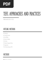 Tefl Approaches and Practices: Nuning Wahyu Astuti, M. Tesol