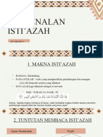 Istia'Zah - Pimk 1074 (Tilawah Alquran)