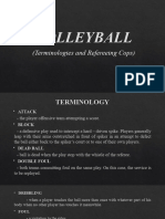 Volleyball Terminologies and Refereeing Cops