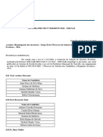 Homologacao Das Inscricoes I Processo de Selecao Dos Candidatos A Dirigentes Escolares 2024