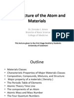 2024 - Structure of The Atom and Materials