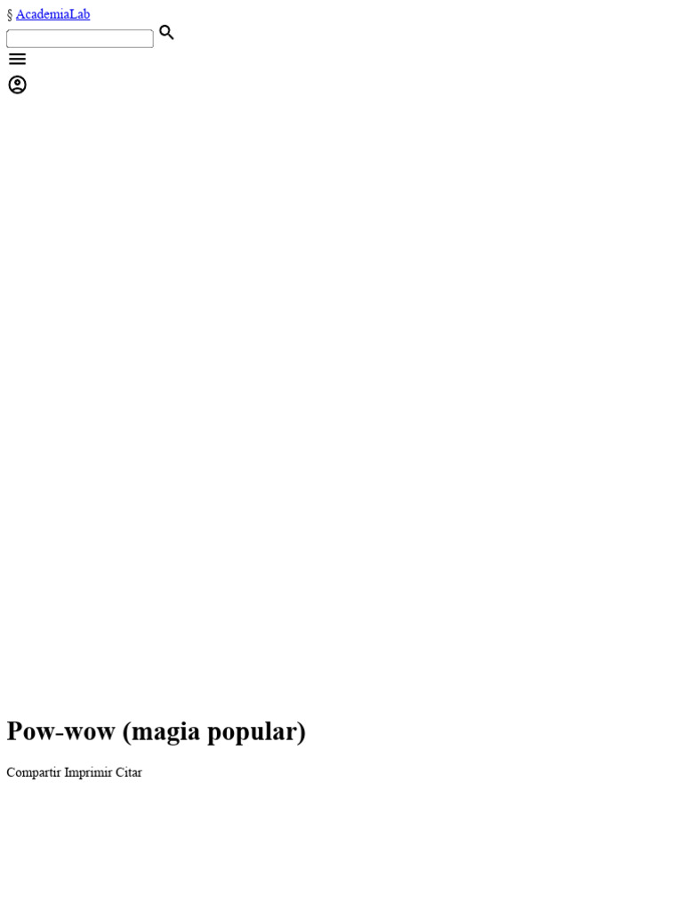 Pow-Wow (Magia Popular) - AcademiaLab | PDF | Biblia | Pensilvania