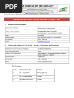 Mandatory Disclosure - SNS College of Technology 22-23