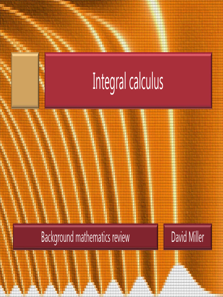Math 8 Integration | PDF | Integral | Geometry