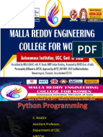 Python - 1 Year - Unit-5
