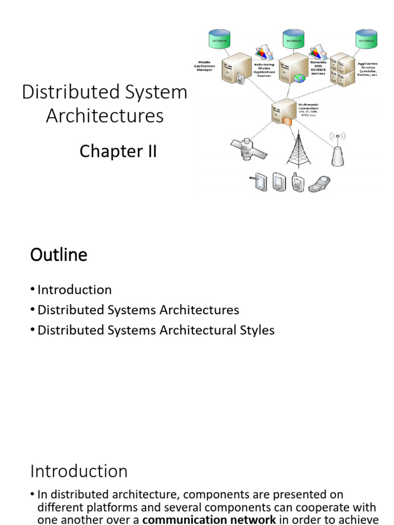 Chapter 2 Distributed System Architecture | PDF