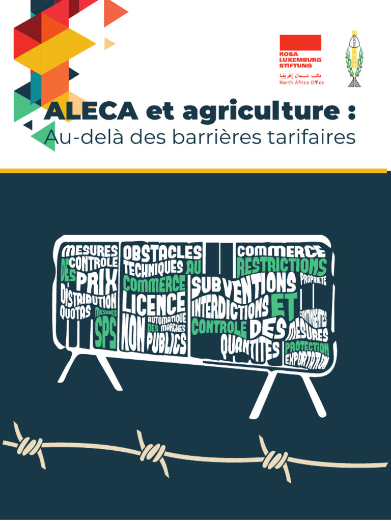 ALECA et Impact sur l'Agriculture Tunisienne | PDF | Politique agricole ...