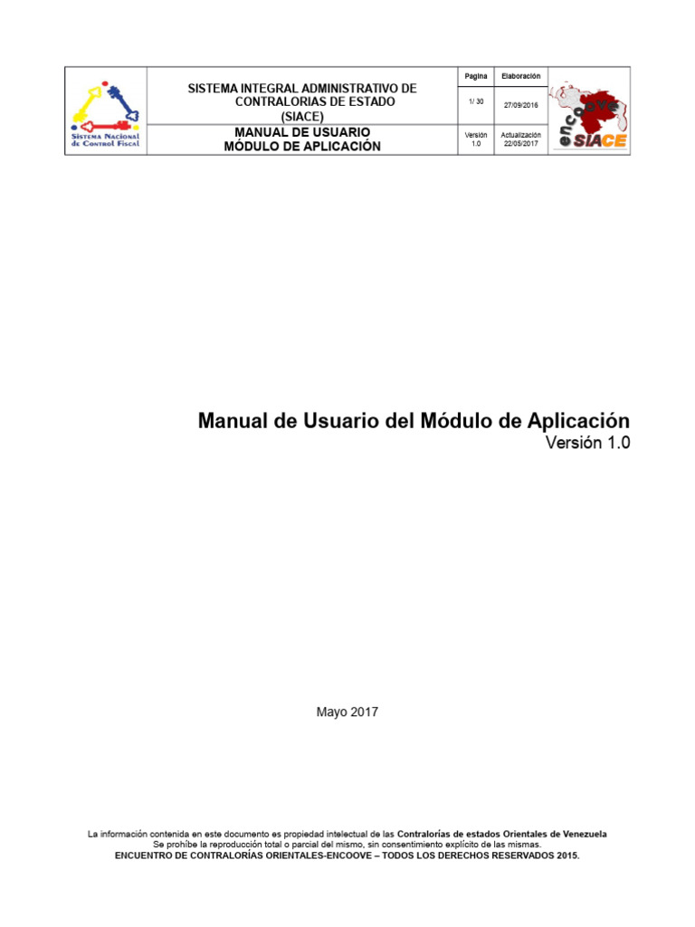 Manual De Usuario Del Modulo De Aplicaciones Pdf Aplicación Movil