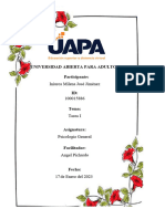 Tarea 1 Psicologia General