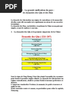 D  La grande unification du pays