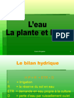 Eau Plante Sol