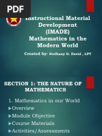 MMW Module 1 Mathematics in Our World