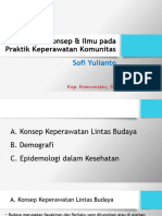 Kerangka Konsep & Ilmu Pada Praktik Keperawatan Komunitas - NHM - 2023